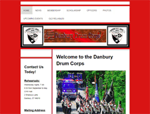 Tablet Screenshot of danburydrumcorps.org